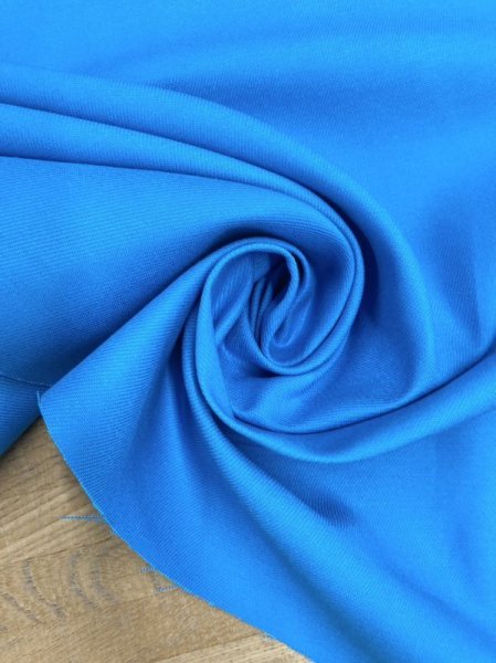 画像6: 生地:綿100%コットンツイル(ブルー) (6)