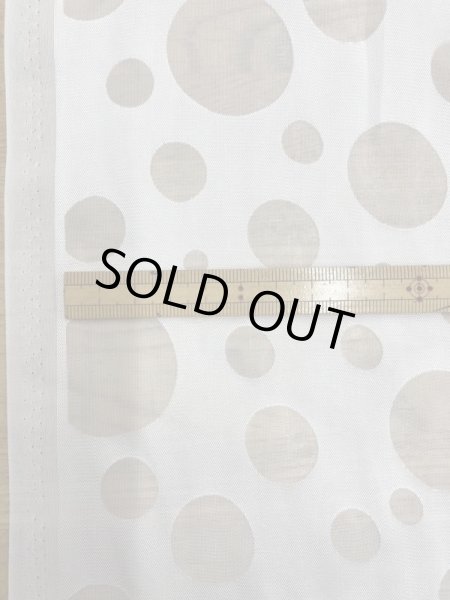 画像2: 生地：オパール加工水玉（オフ） (2)