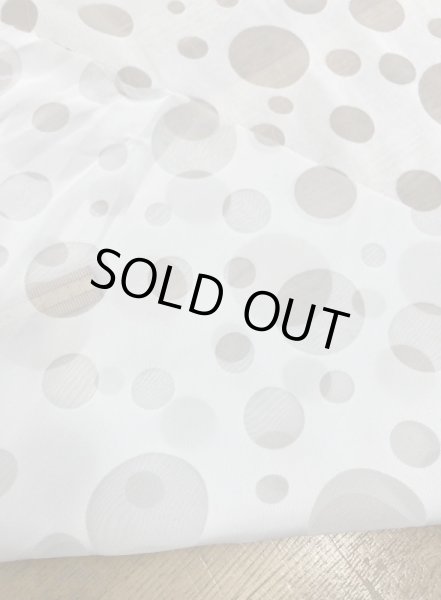 画像3: 生地：オパール加工水玉（オフ） (3)