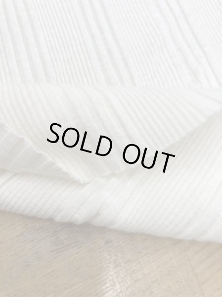 画像4: 生地:綿100%テレコニット(キナリ) (4)