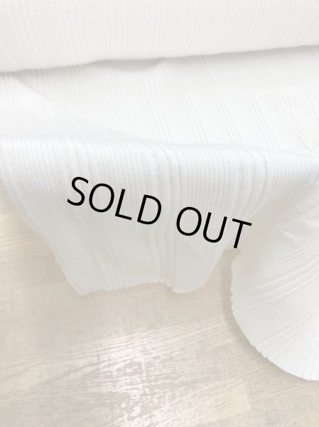 画像9: 生地:綿100%テレコニット(キナリ) (9)