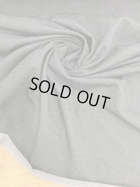 画像8: 生地:2way綿100%デニム調ニット(紺) (8)