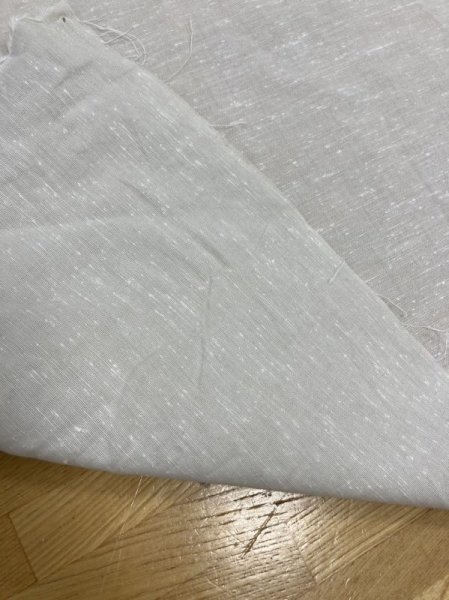 画像3: 生地:綿100%ネップ入りダンガリー(アイボリー) (3)