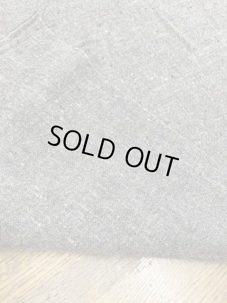 画像3: 生地:ネップ入りウール100%(グレージュ) (3)