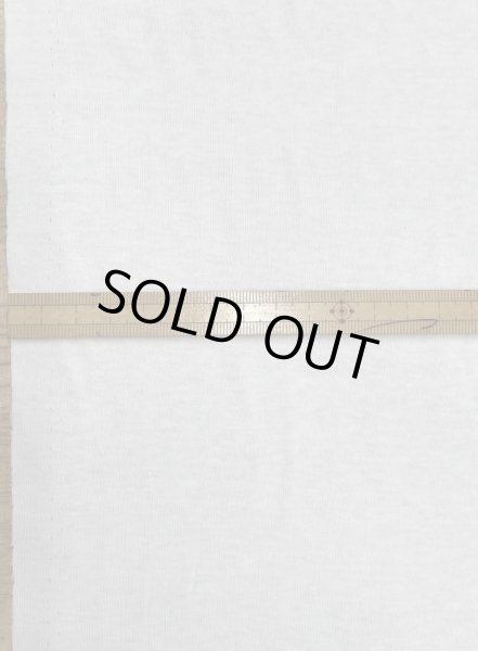 画像2: 生地:85cm幅綿100%無地コットンフライス(白) (2)