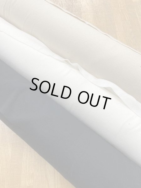 画像8: 生地:85cm幅綿100%無地コットンフライス(白) (8)