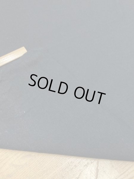 画像3: 生地:85cm幅綿100%無地コットンフライス(黒) (3)