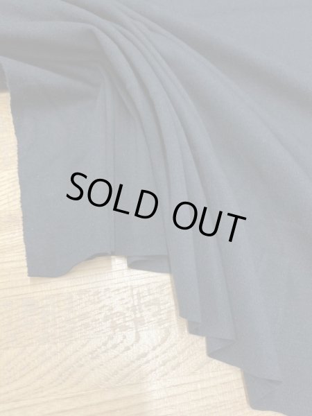 画像5: 生地:85cm幅綿100%無地コットンフライス(黒) (5)