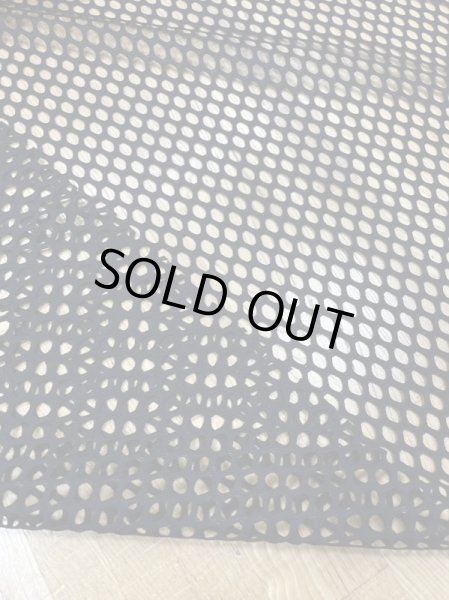 画像3: 生地:ポリエステル100%かためメッシュ生地(黒) (3)