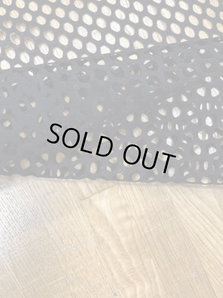 画像4: 生地:ポリエステル100%かためメッシュ生地(黒) (4)