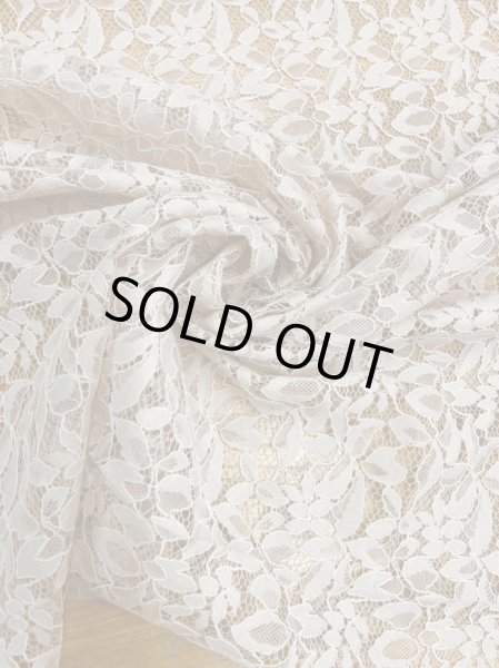 画像6: 生地：ポリ100％刺繍ケミカルレース生地（ピンク） (6)