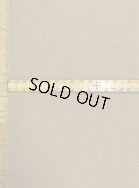 画像2: 生地:100%ウール定番綾織り無地(ベージュ) (2)