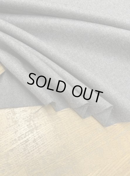 画像5: 生地:100%ウール定番綾織り無地(グレ―) (5)