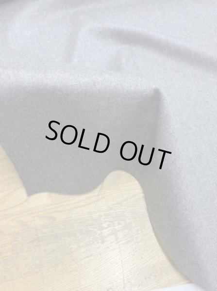 画像6: 生地:100%ウール定番綾織り無地(グレ―) (6)