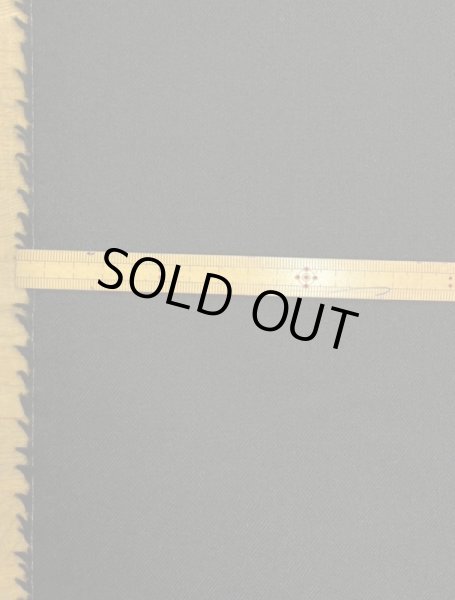 画像2: 生地:100%ウール定番綾織り無地(黒) (2)