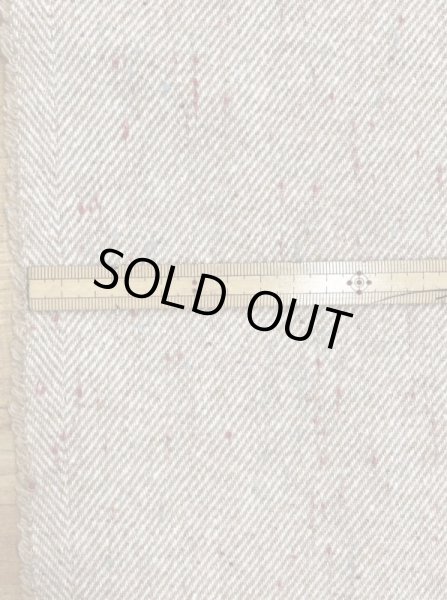 画像2: 生地:ウールナイロンアクリルポリ カラフルネップツイード(ピンクオレンジ) (2)