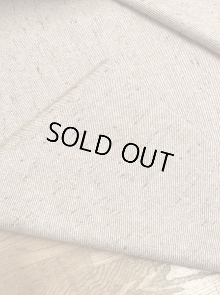 画像3: 生地:ウールナイロンアクリルポリ カラフルネップツイード(ピンクオレンジ) (3)