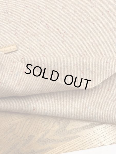 画像4: 生地:ウールナイロンアクリルポリ カラフルネップツイード(ピンクオレンジ) (4)