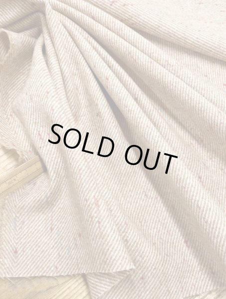 画像5: 生地:ウールナイロンアクリルポリ カラフルネップツイード(ピンクオレンジ) (5)