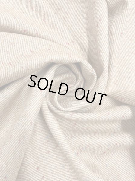 画像6: 生地:ウールナイロンアクリルポリ カラフルネップツイード(ピンクオレンジ) (6)