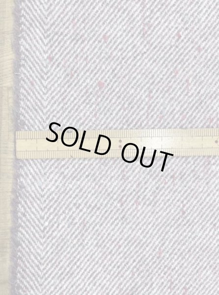 画像2: 生地:ウールナイロンアクリルポリ カラフルネップツイード(紫) (2)