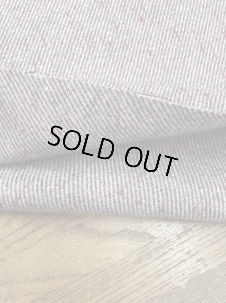 画像4: 生地:ウールナイロンアクリルポリ カラフルネップツイード(紫) (4)