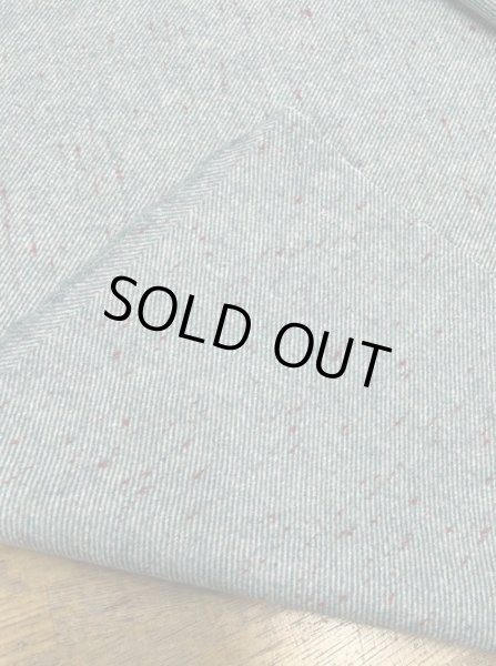 画像3: 生地:ウールナイロンアクリルポリ カラフルネップツイード(グリーン) (3)