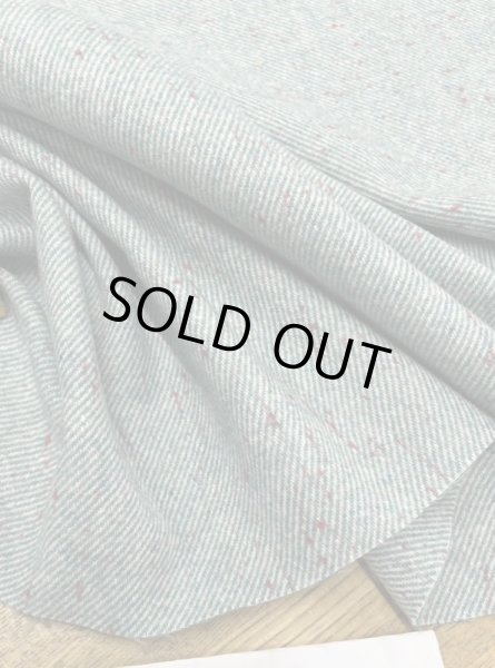 画像5: 生地:ウールナイロンアクリルポリ カラフルネップツイード(グリーン) (5)