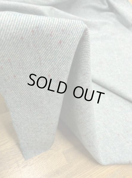 画像6: 生地:ウールナイロンアクリルポリ カラフルネップツイード(グリーン) (6)