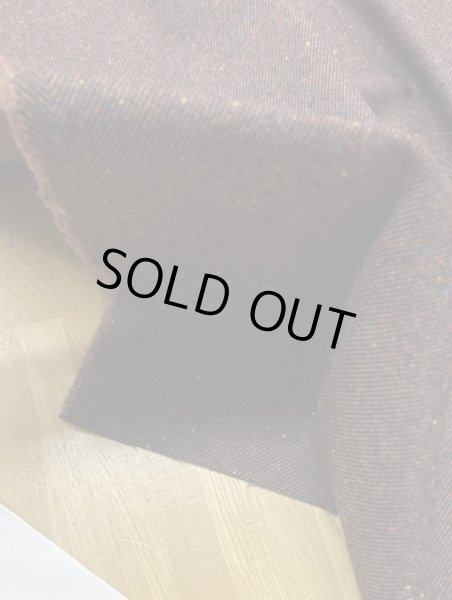 画像6: 生地:ウールナイロンアクリルポリ カラフルネップツイード(エンジ) (6)