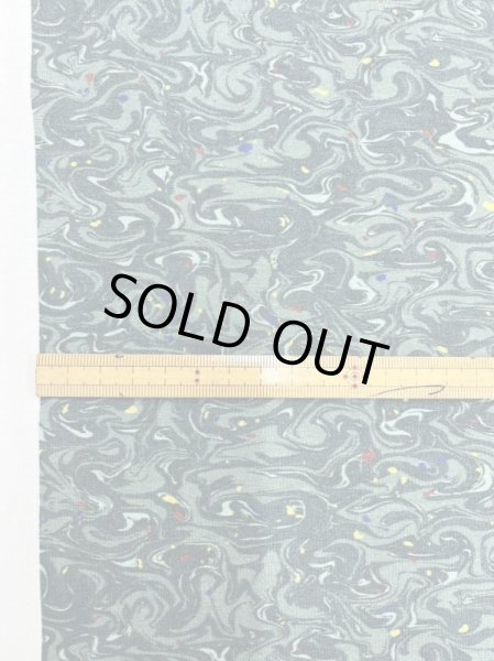 画像2: 生地:綿ポリウレタン2wayストレッチニット(グリーン) (2)