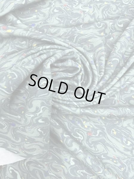 画像6: 生地:綿ポリウレタン2wayストレッチニット(グリーン) (6)