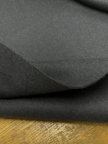 画像4: 生地:メルトンウールコート地(グレー) (4)