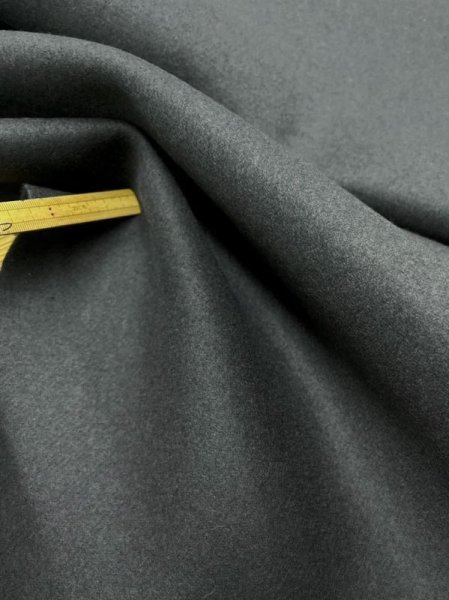 画像5: 生地:メルトンウールコート地(グレー) (5)