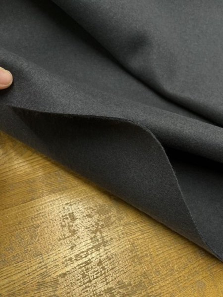画像6: 生地:メルトンウールコート地(グレー) (6)