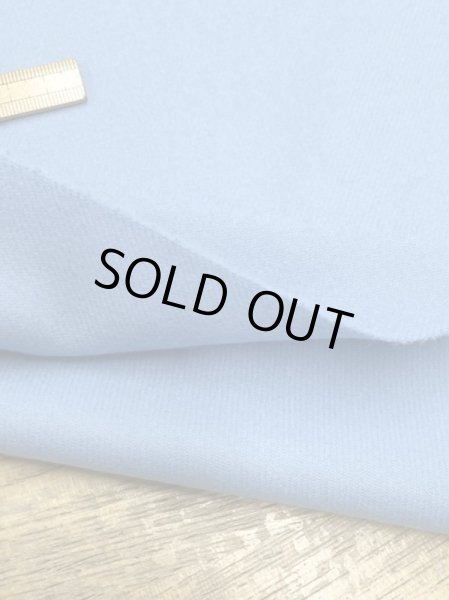 画像4: 生地:ウールコート地無地(水色) (4)