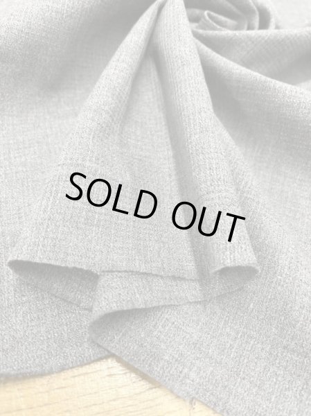 画像6: 生地:綿100%織りこみ地模様(グレー) (6)