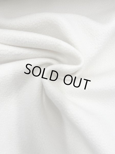 画像6: 生地:ぽこぽこウールコート地(オフ) (6)