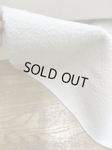 画像7: 生地:ぽこぽこウールコート地(オフ) (7)