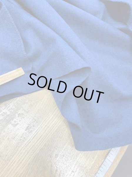 画像5: 生地:ウールコート地無地(ブルー) (5)