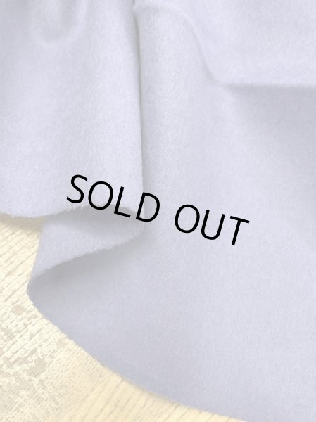 画像4: 生地:微起毛ウールコート地無地(薄紫) (4)