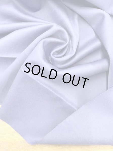 画像5: 生地:微起毛ウールコート地無地(薄紫) (5)