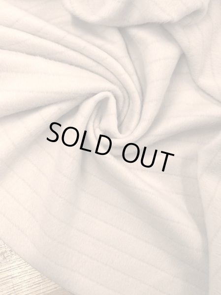 画像6: 生地:ボーダー織りウールシャギー(ベビーピンク) (6)