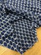画像3: 生地：綿100％模様織りジャガード（ブルー／白） (3)