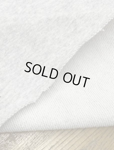 画像4: 生地:綿100%霜降り裏毛ニット(オートミール杢) (4)