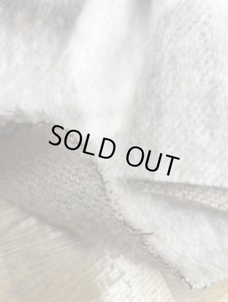 画像6: 生地:ビッグチェック柄ウールシャギー(茶系) (6)