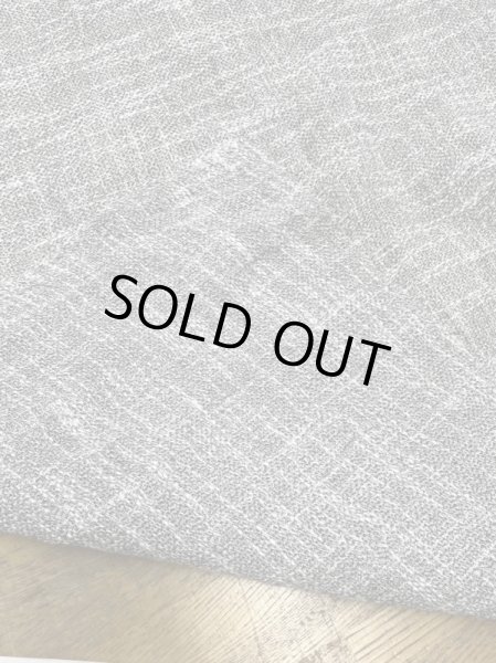 画像3: 生地:綿麻 ゆる編み(くすみグレー) (3)