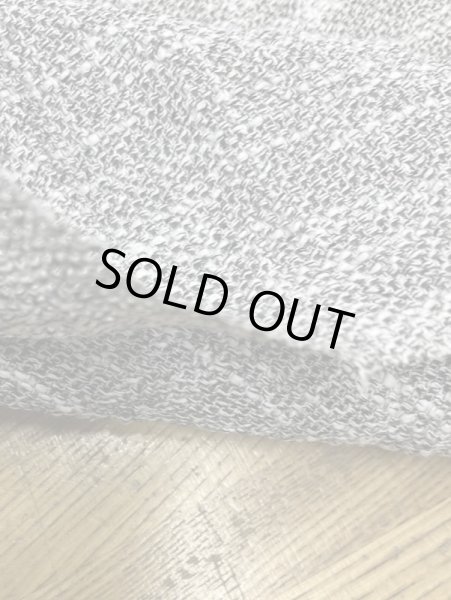 画像4: 生地:綿麻 ゆる編み(くすみグレー) (4)