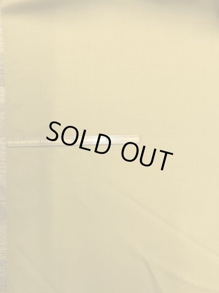 画像1: 生地：やや薄手ウール100％無地（からし） (1)