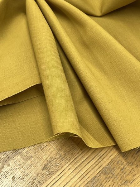 画像4: 生地:やや薄手ウール100%無地(からし) (4)